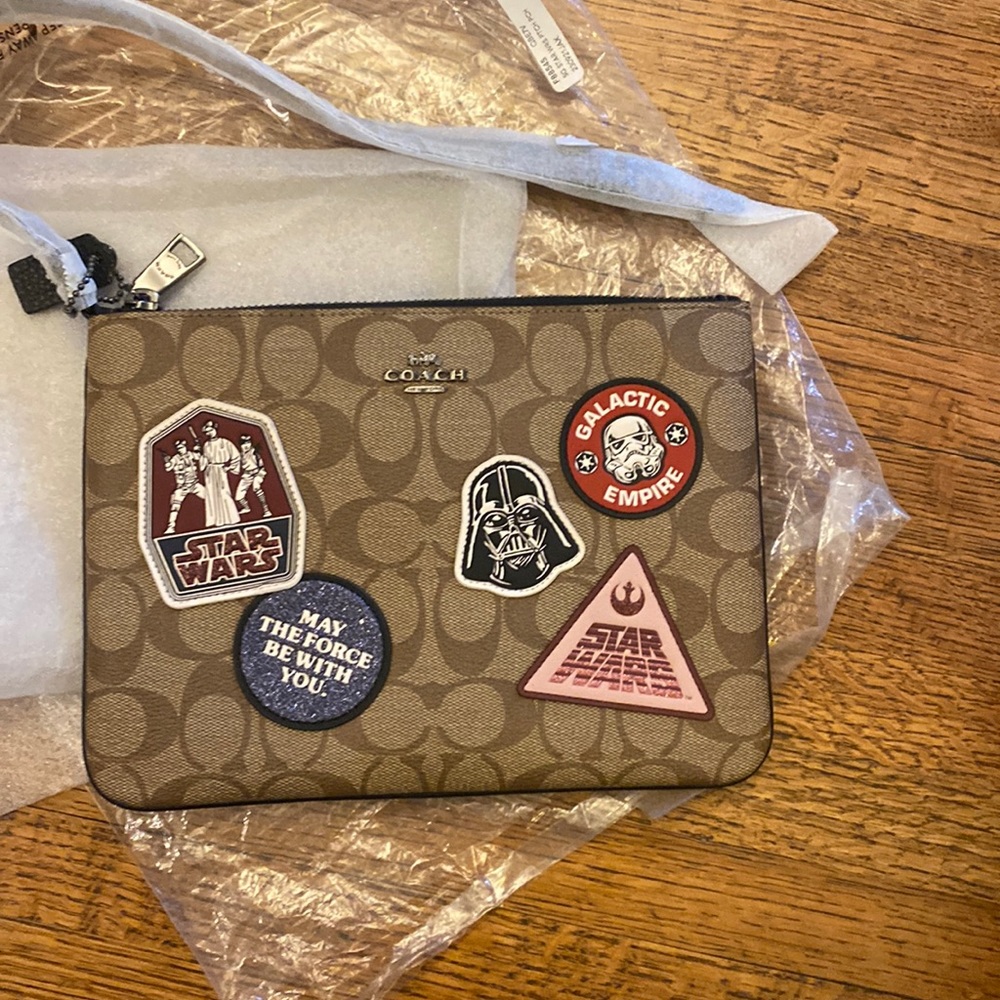 Coach Star Wars Patch Pouch - BNWT